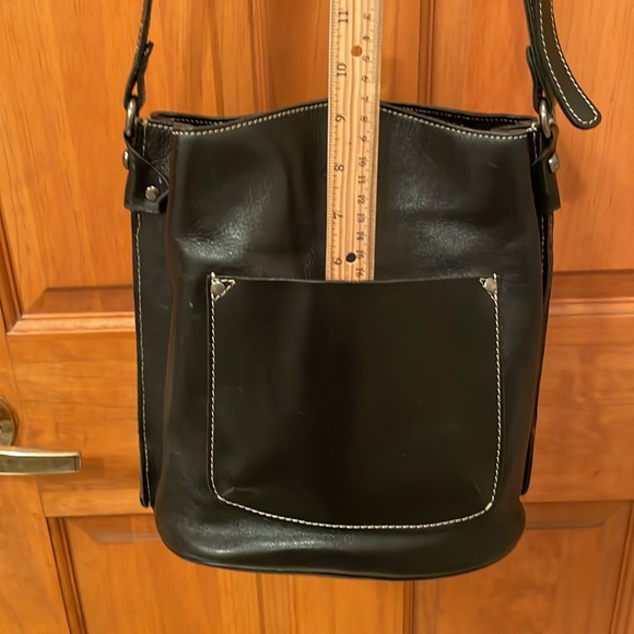 Patricia Nash Leather Tooled Cut Out Bucket Crossbody Bag - Picture 4 of 13